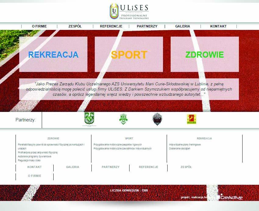 Strona dla Ulises Sport